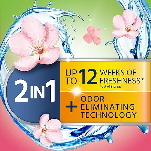 Miniatura 5 de Purex Purex Crystals - Fragancia en lavado y potenciador de aroma flor de cerezo y jengibre 21 onzas paquete de 4