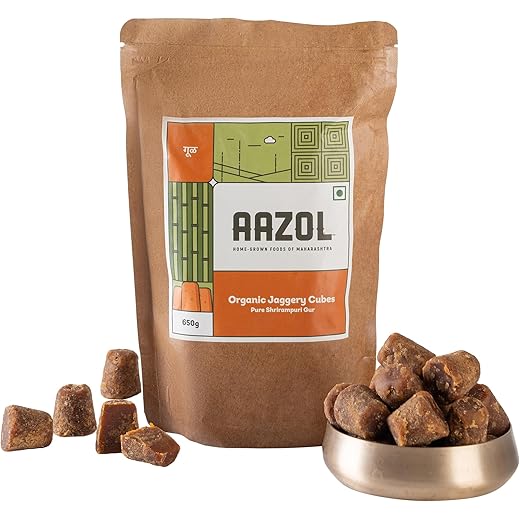 Aazol Organic Jaggery Cubes 650g