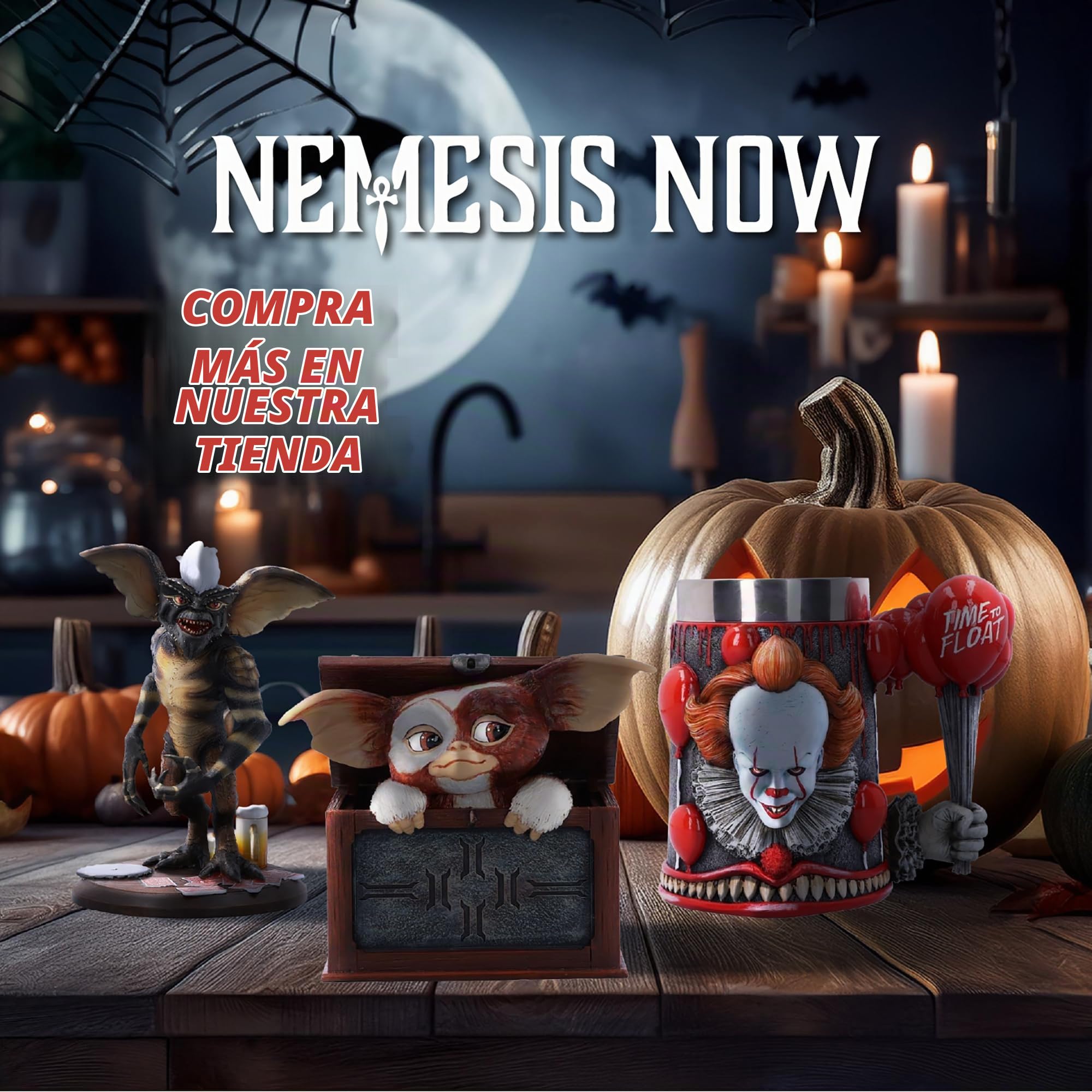 Nemesis Now Gremlins Gizmo Ready Aim Fire - Figura decorativa (16 cm)