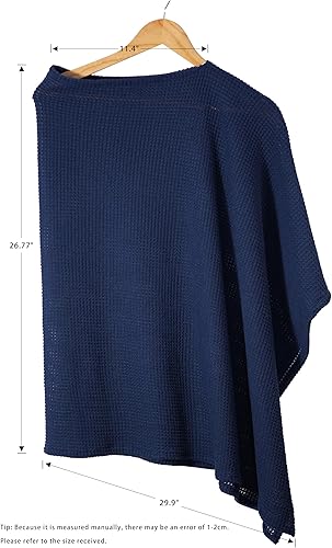 Miniatura 7 de Funda de lactancia para lactancia materna, poncho de privacidad suave y transpirable, fundas portátiles para lactancia materna para mujeres