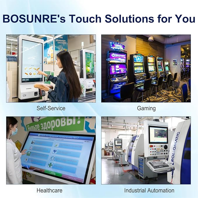 Monitor Táctil Industrial 10.1 Pulgadas 1280x800 Pantalla Táctil miniatura 7