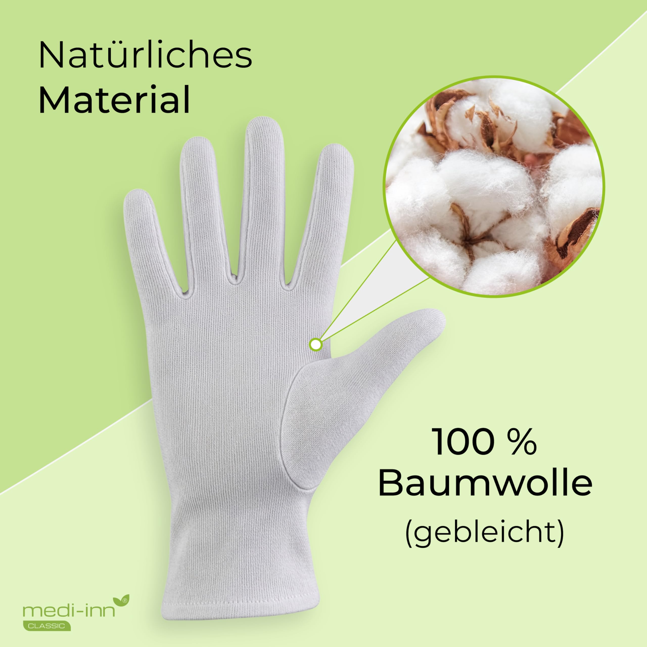 baumwoll trikot handschuhe Medi-Inn+ Baumwollhandschuhe weiß 12 Paar | Größe S | 100% Baumwolle Wähle deine Größe:4 OZ (4-5 Jahre) pfautec- Monza (gebraucht) | Vegetarisch