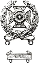 Marlow White Uniforms Army Marksman Qualification badges with Tab