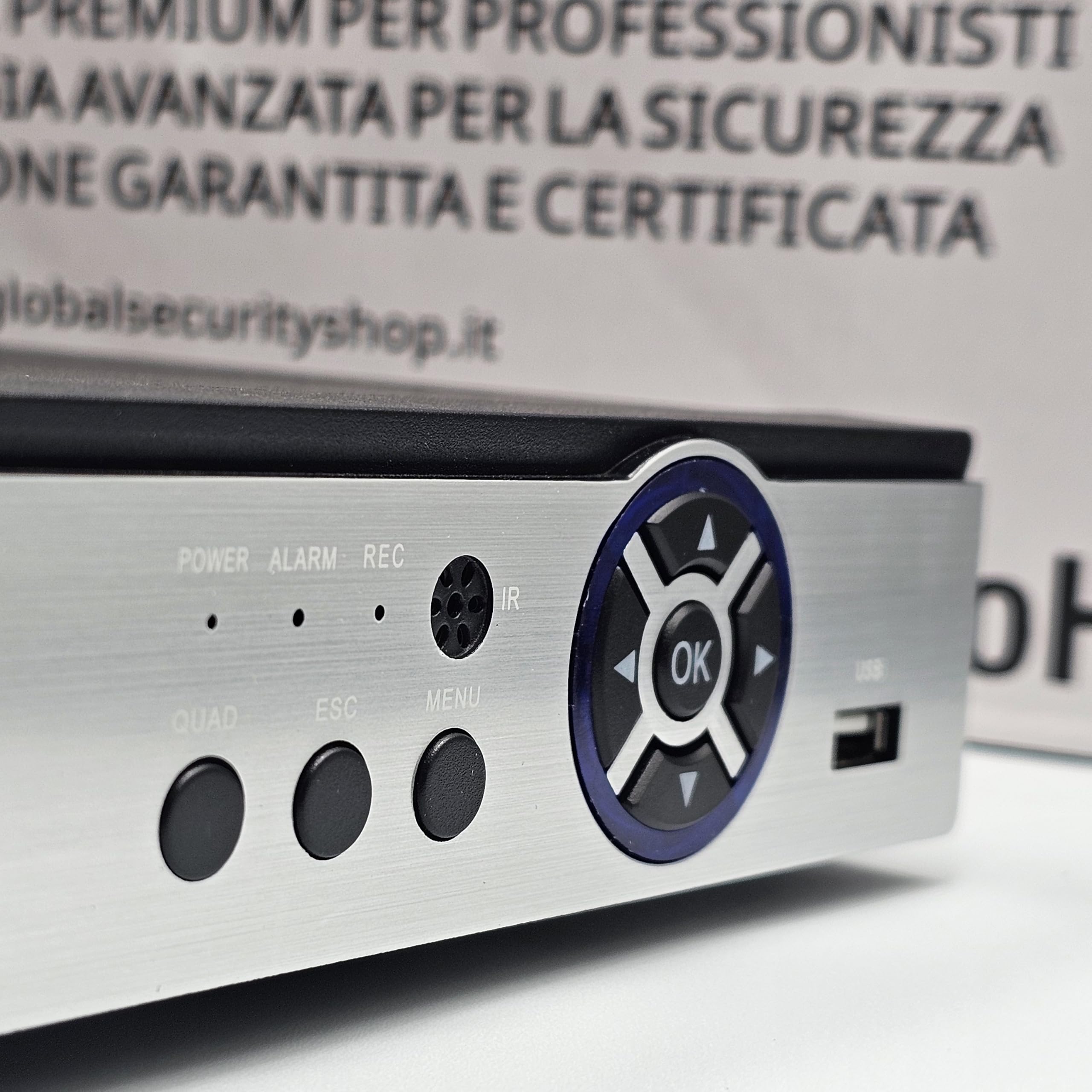 Enregistreur Vidéo DVR 8 Canaux 4K | GSS Elite 8 Mégapixels Réel avec IA, 2 HDD et Garantie 24 Mois