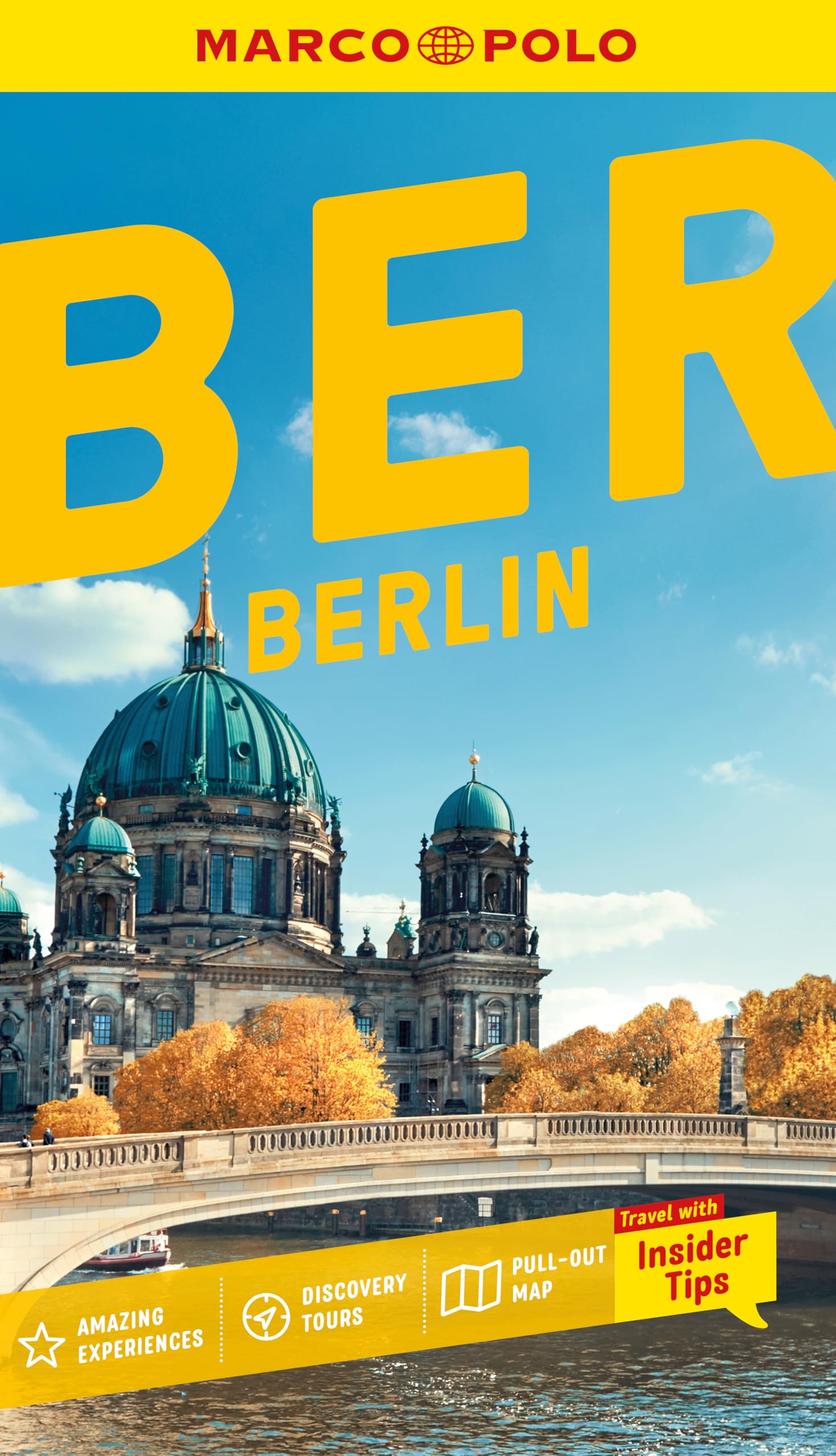 Marco Polo Berlin Pocket Travel Guide | Pull-out Map | Local Knowledge | Covers: Mitte, Charlottenburg, Reichstag and more