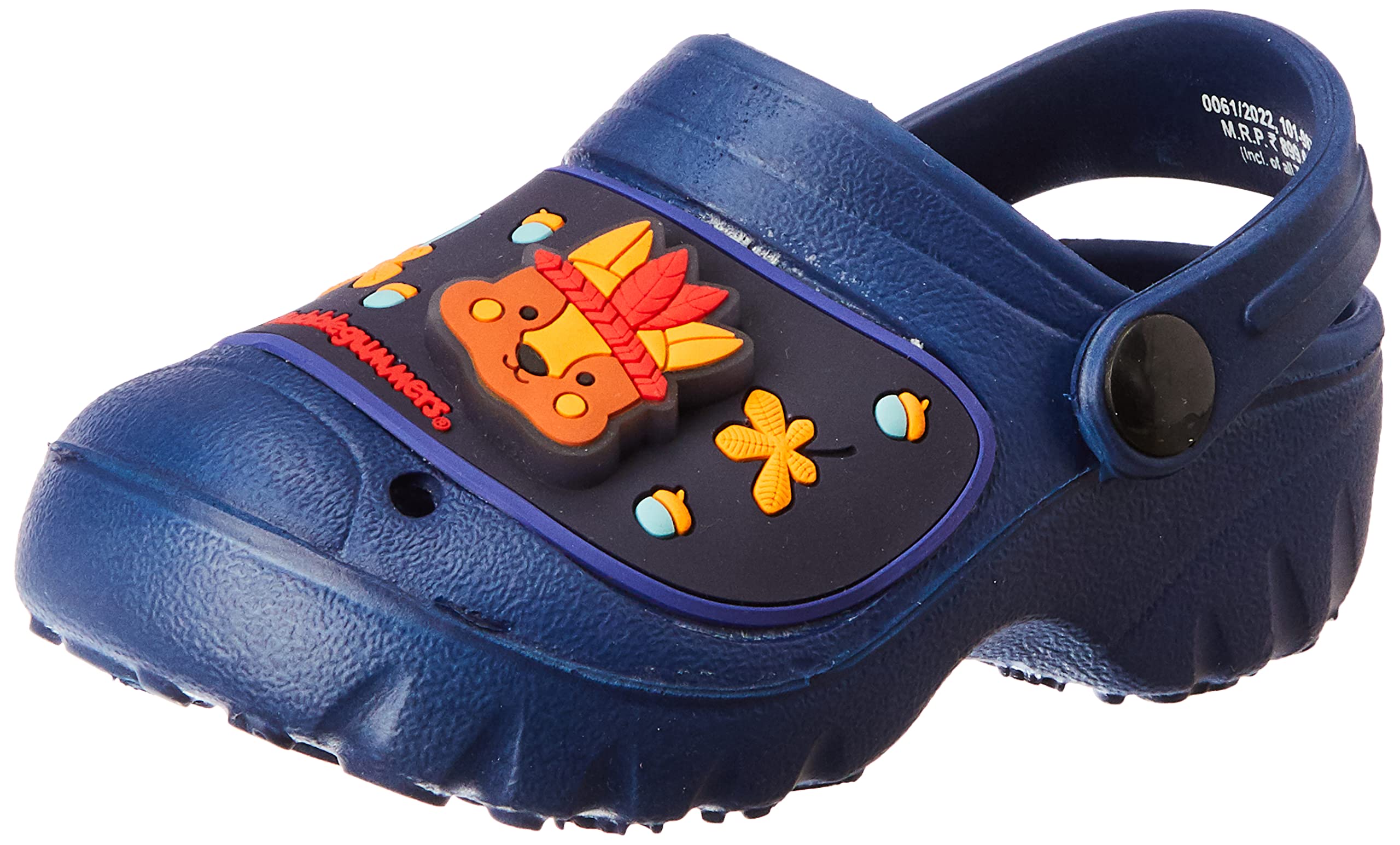 Bubblegummers Girl's Light Clog Blue Clog's - 10 UK (1019978)