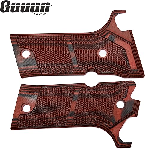 Miniatura 10 de Guuun Empuñaduras G10 para Beretta 92X Performance, la textura de matriz de sombra OPS hace que el se pegue a tu mano