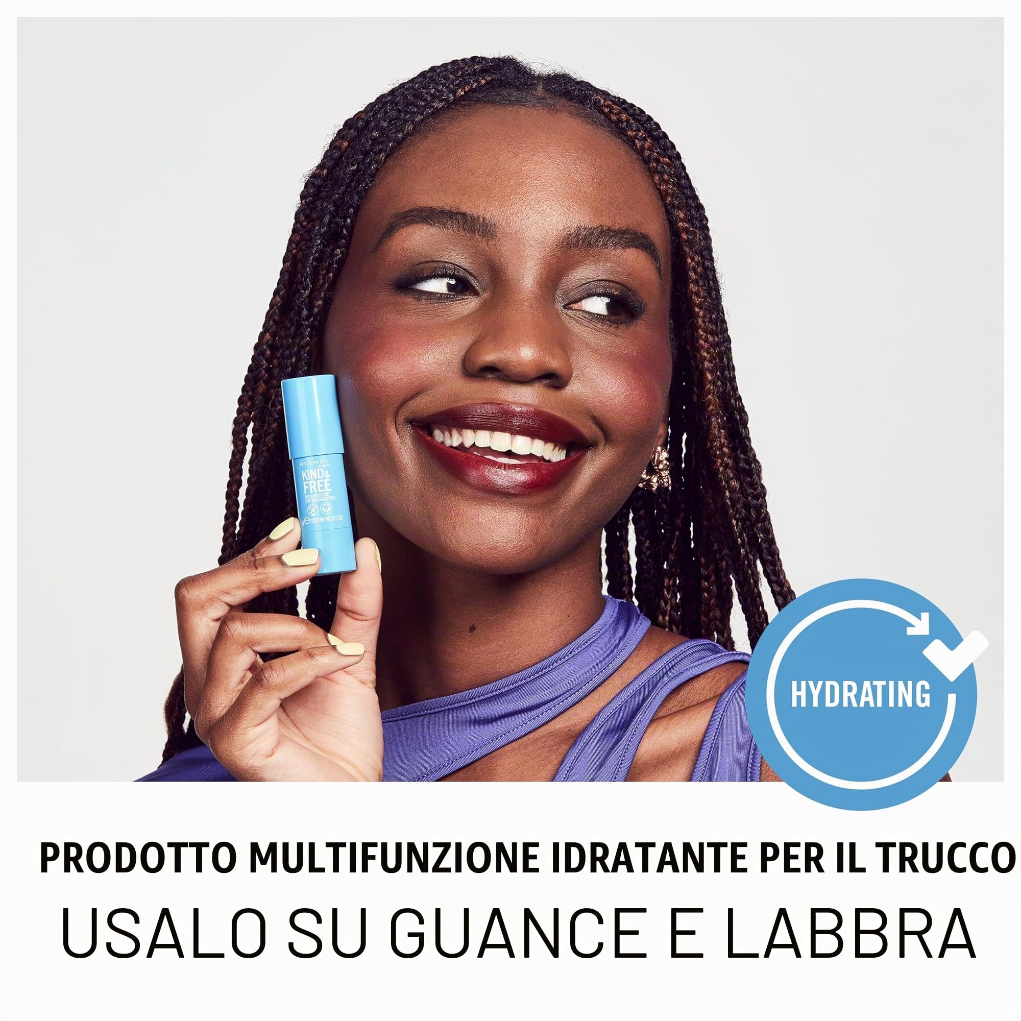 Kind & Free Tinted Multi, articolo pensato per l’uso quotidiano, si integra senza difficoltà nelle abitudini quotidiane, confezione da 5 g studiato per inserirsi con naturalezza nello stile di vita qu