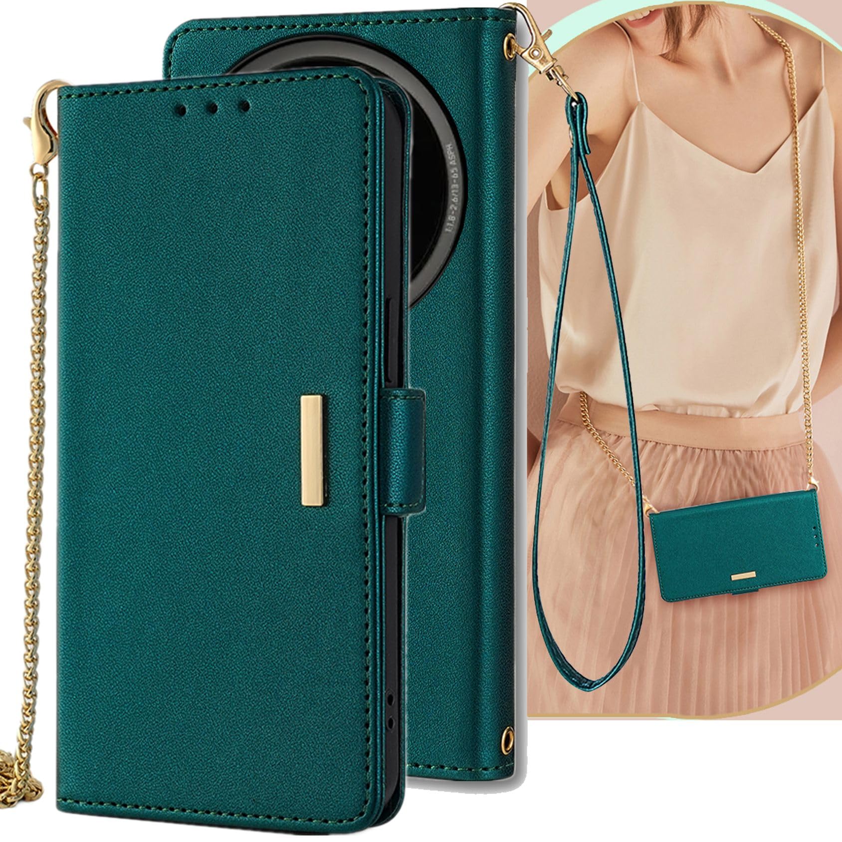 Amazon.co.jp: AQUOS R9 pro SH-54E ケース 手帳型 ショルダー