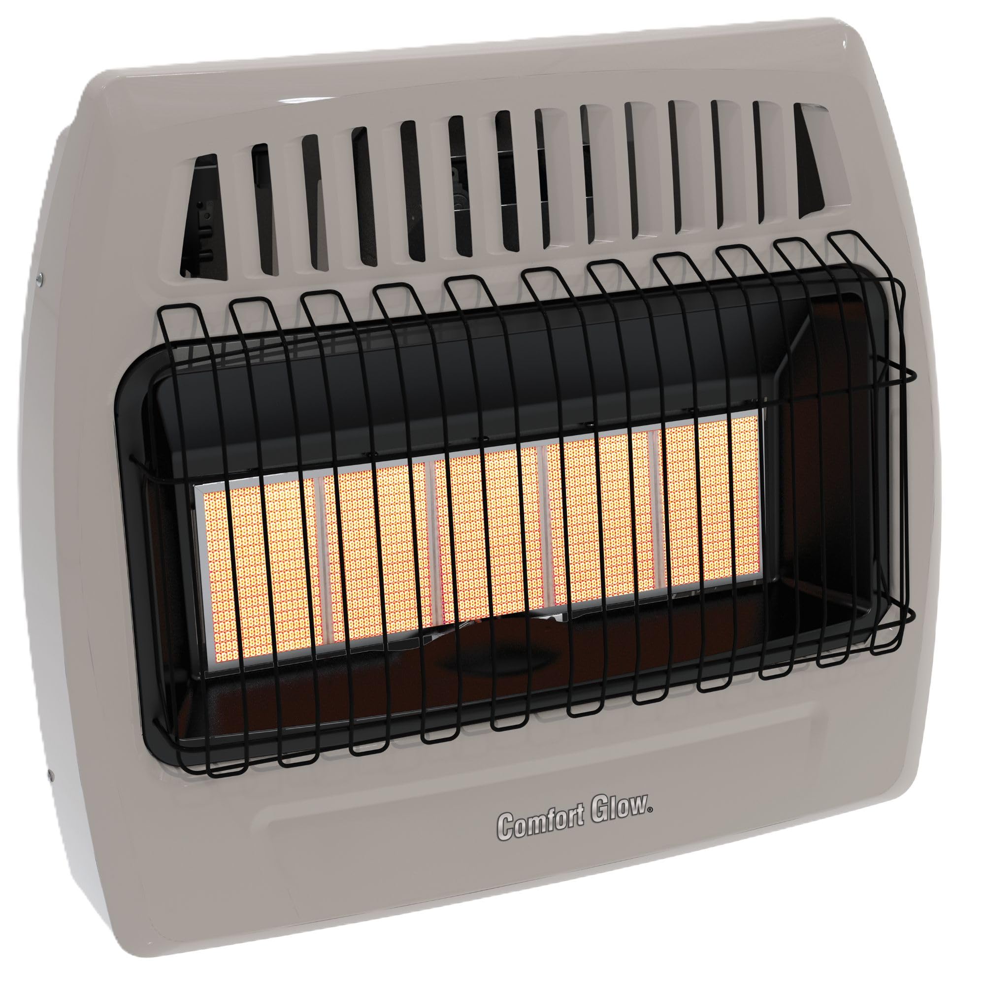 WORLD MKTG OF AMERICA/IMPORT KWN521 5 Plaque 30000 BTU Gas Wall Heater,gray, 24.41x28.15x10.25