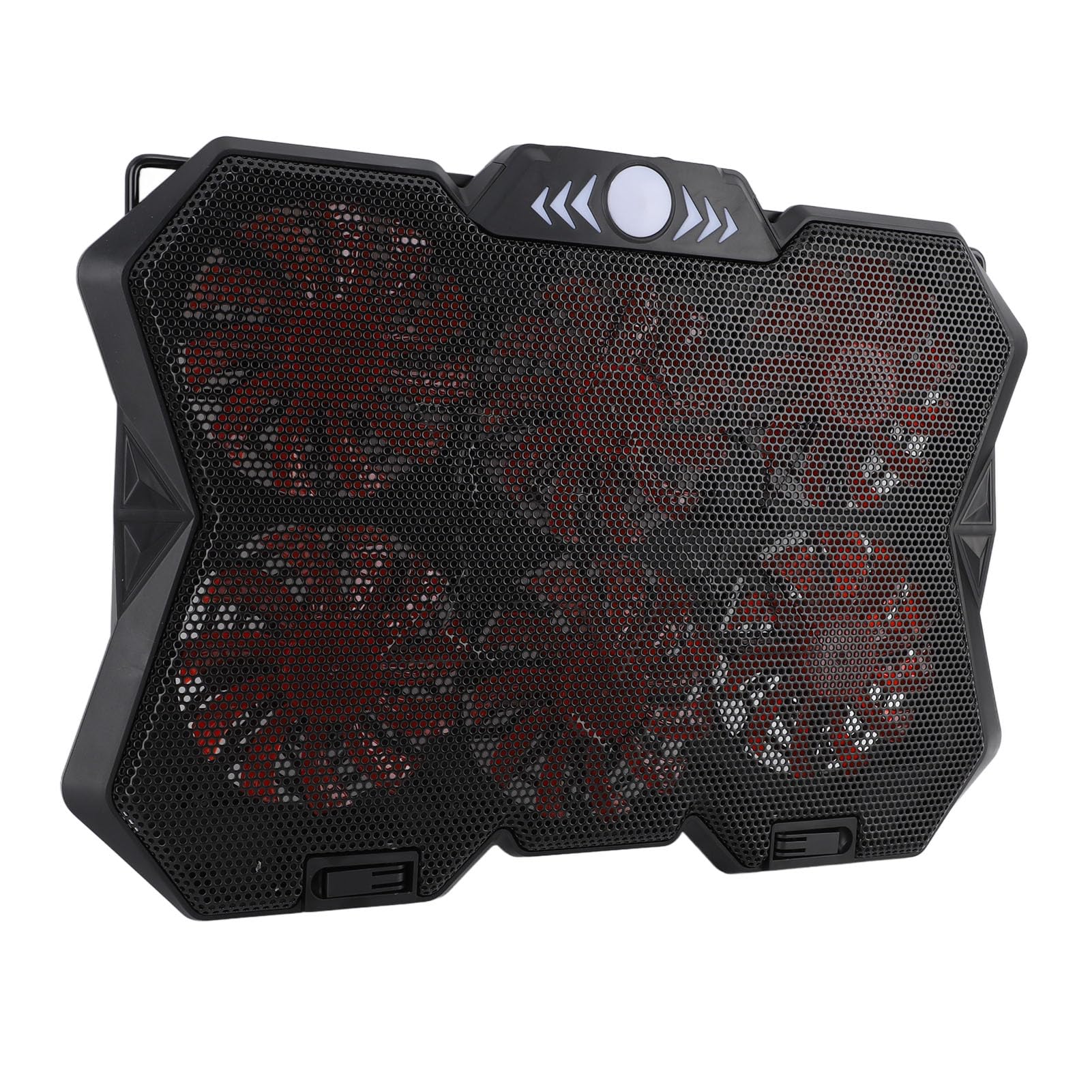 Base di Raffreddamento per Laptop con 6 Regolazioni di Altezza e Luci RGB per Giocatori e Professionisti Design a Rete Dimensioni Inferiori a 19 Pollici