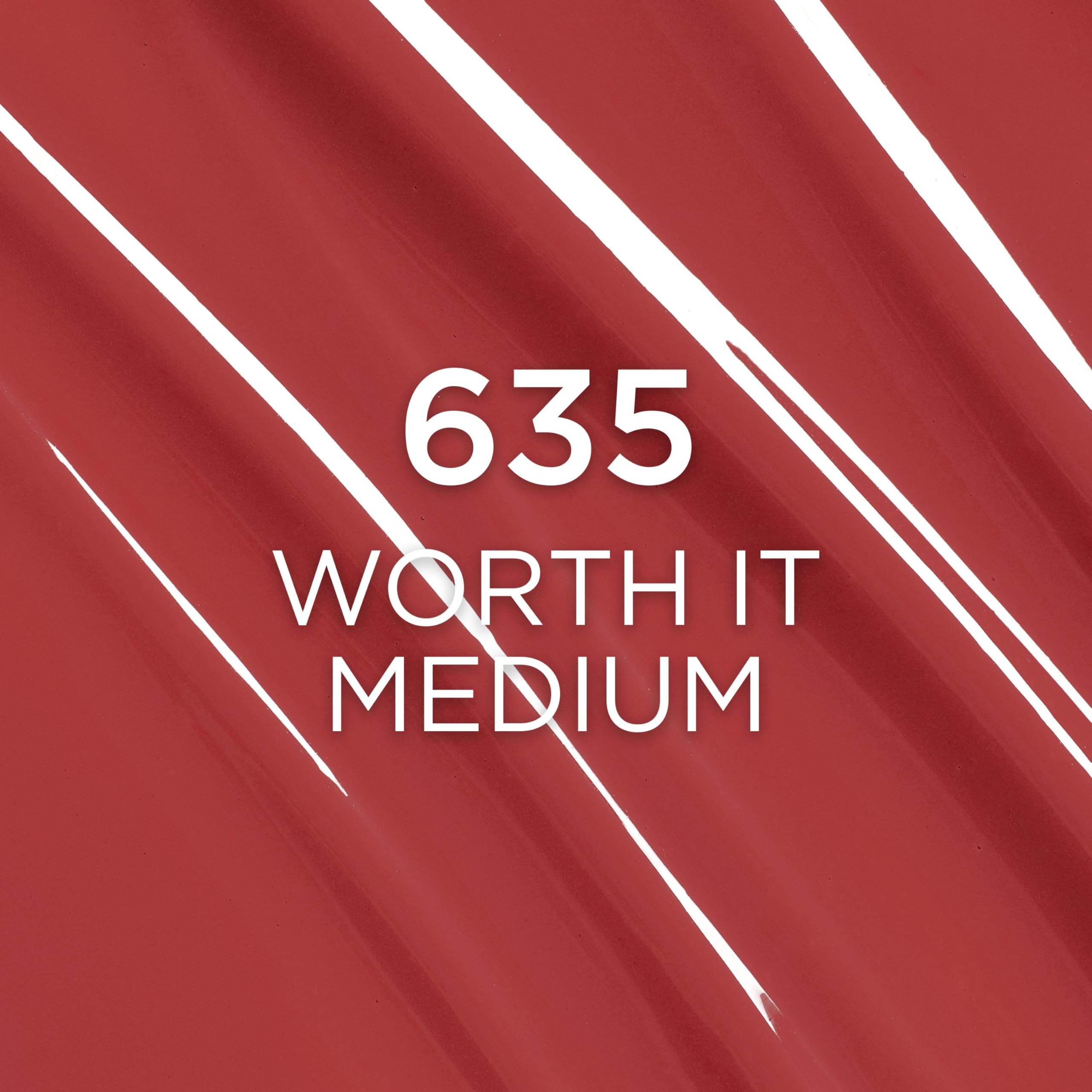L'Oreal Paris Infaillible Laque Resistance Likit Parlak Ruj - 635 Worth It Medium