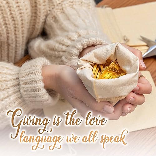 Miniatura 7 de SCALAR SOLUTIONS 50 bolsas de regalo de arpillera  Fácil de atar, no se rompe ni se rompe, grandes 5 x 8.5 pulgadas de yute de arpillera bolsas de