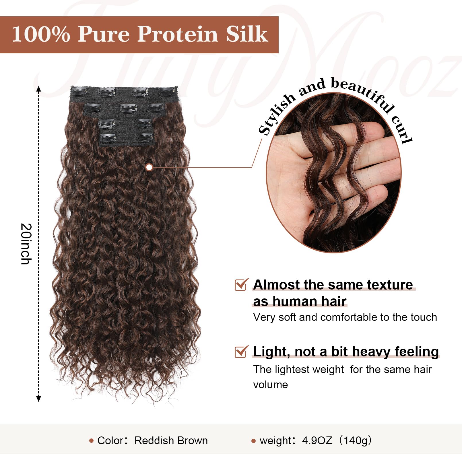 Clip in Hair Extensions - Image 2