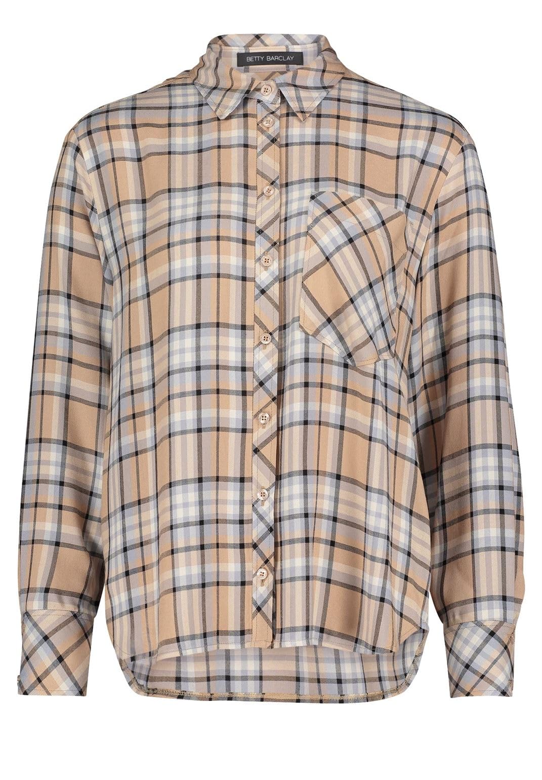 Betty Barclay Women's Blouse, Beige/Grey, 22