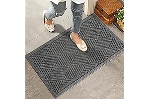 Sturdy Mud Room Mat for Floor, Grime Fighter