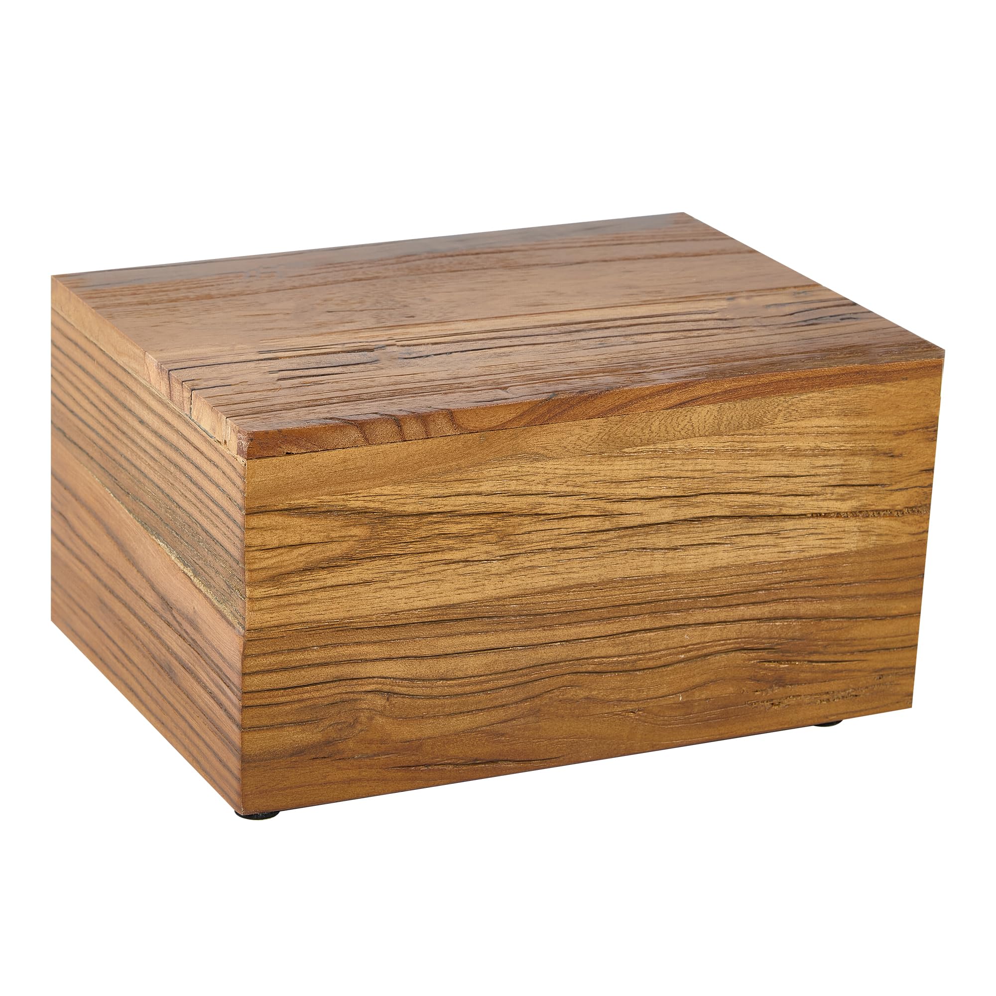 Rustic Solid Barn Wood Burial Cremation Urn Boxes and Casket for Human Ashes Adult Man or Woman up to 240 lbs