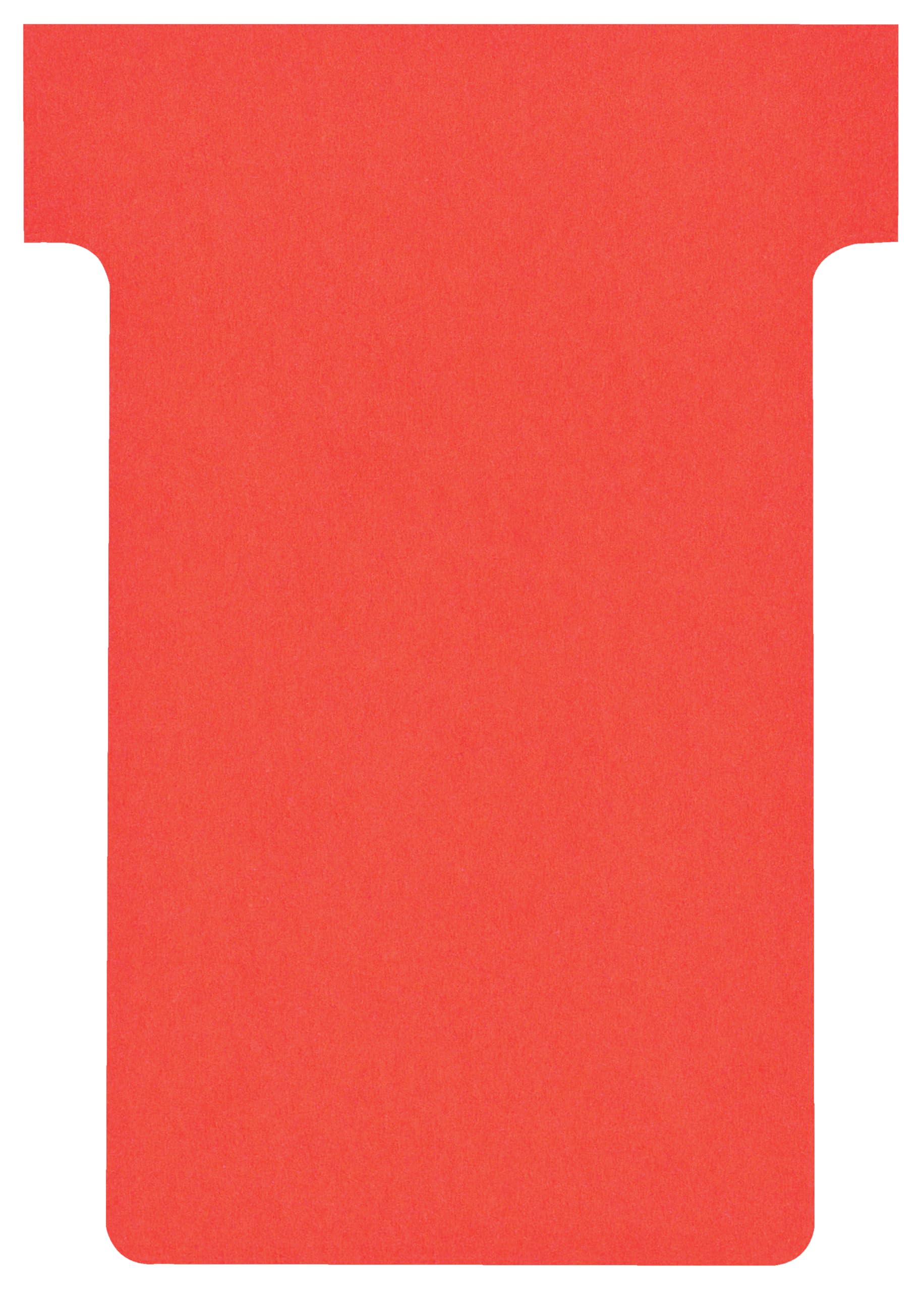 Franken TK101 T-Cards Size 1 for Card Holder 27 mm Pack of 100 Red 17 mm red — image 1
