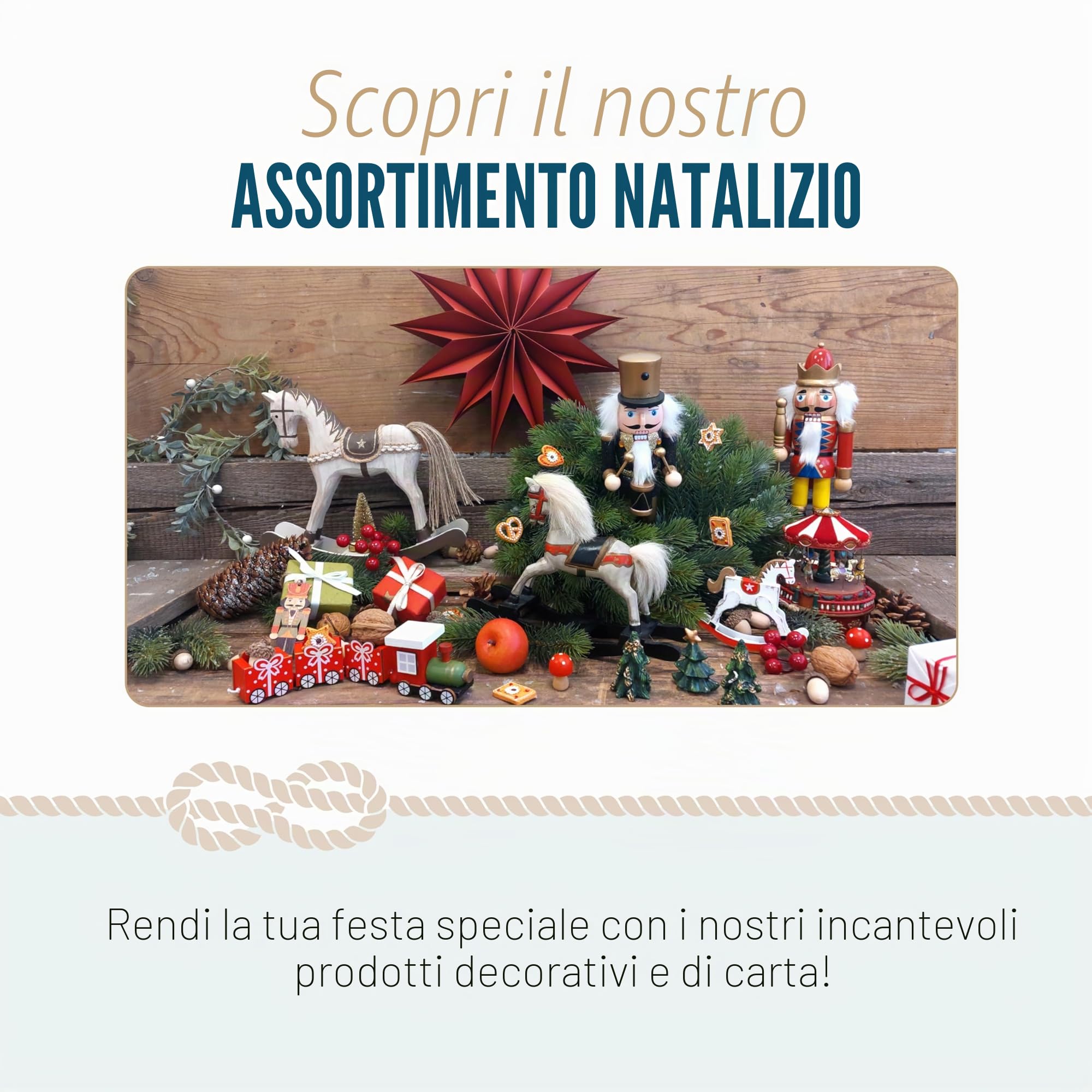 Logbuch-Verlag Moderna statuetta decorativa per presepe, Maria, Giuseppe, Gesù, 24 cm