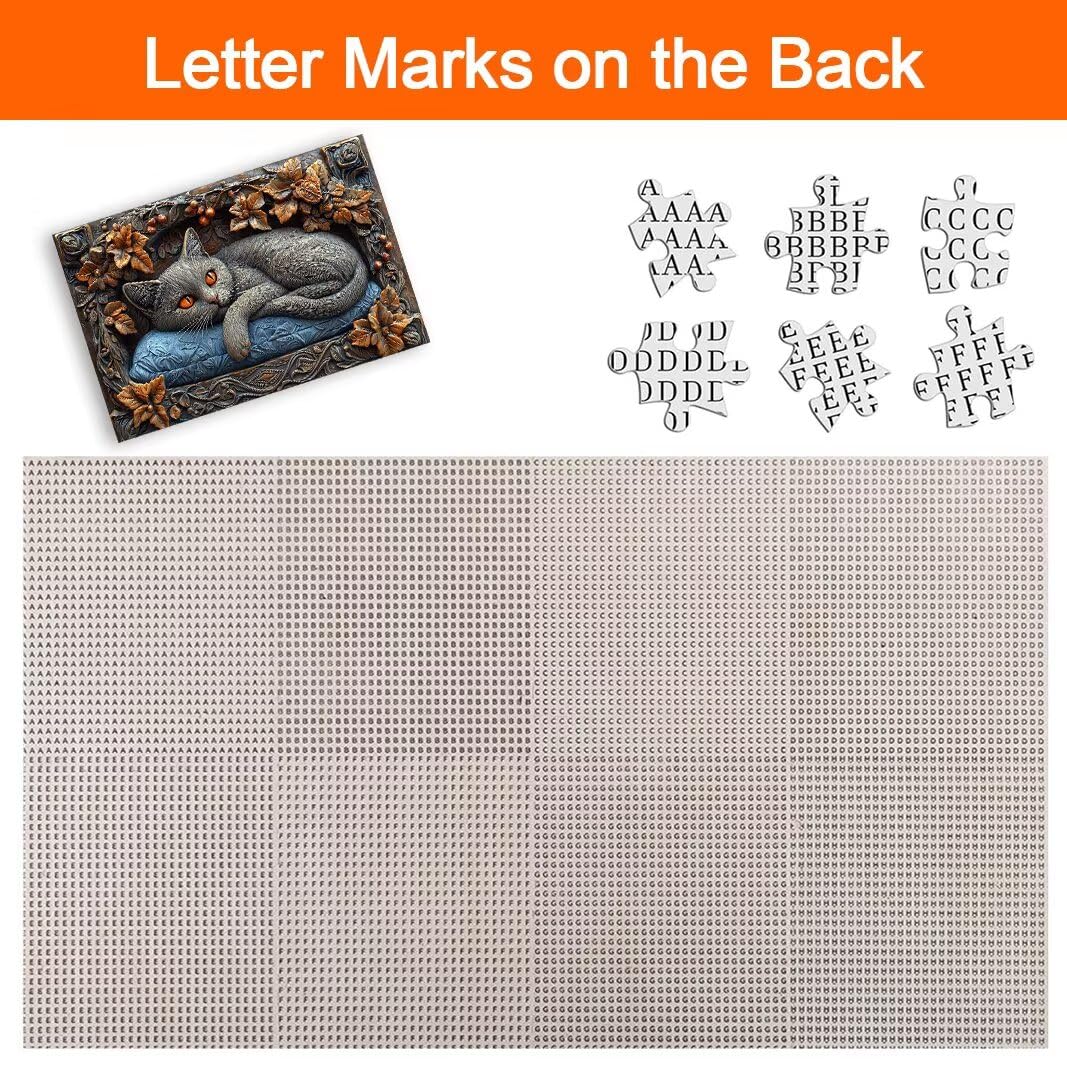 Puzzle 2000 Pezzi, Puzzle Gatto, Misura: 100x71cm, Regalo Donna/Uomo -8739
