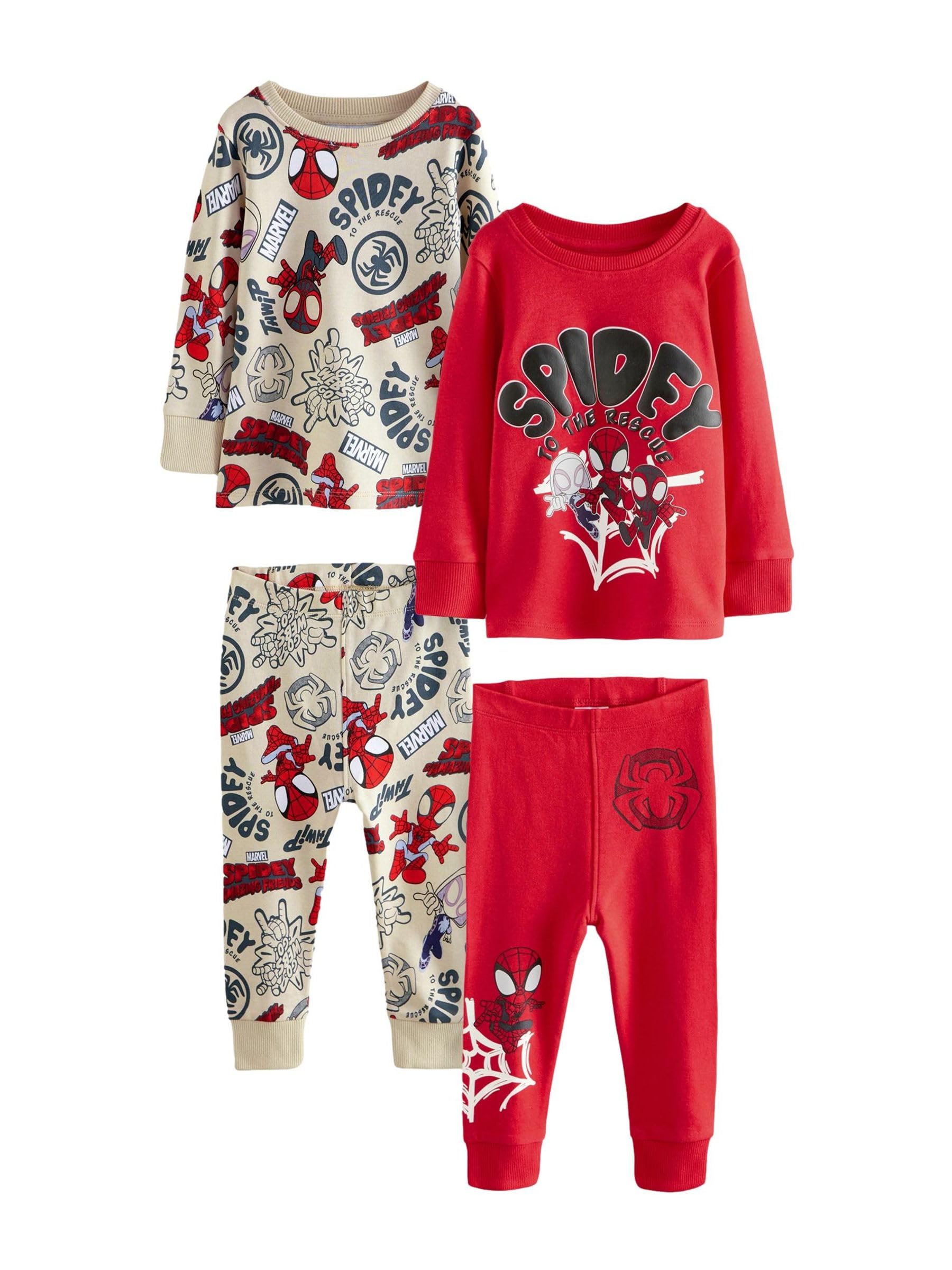 NEXT Jungen Kuschelpyjama, 2er-Pack