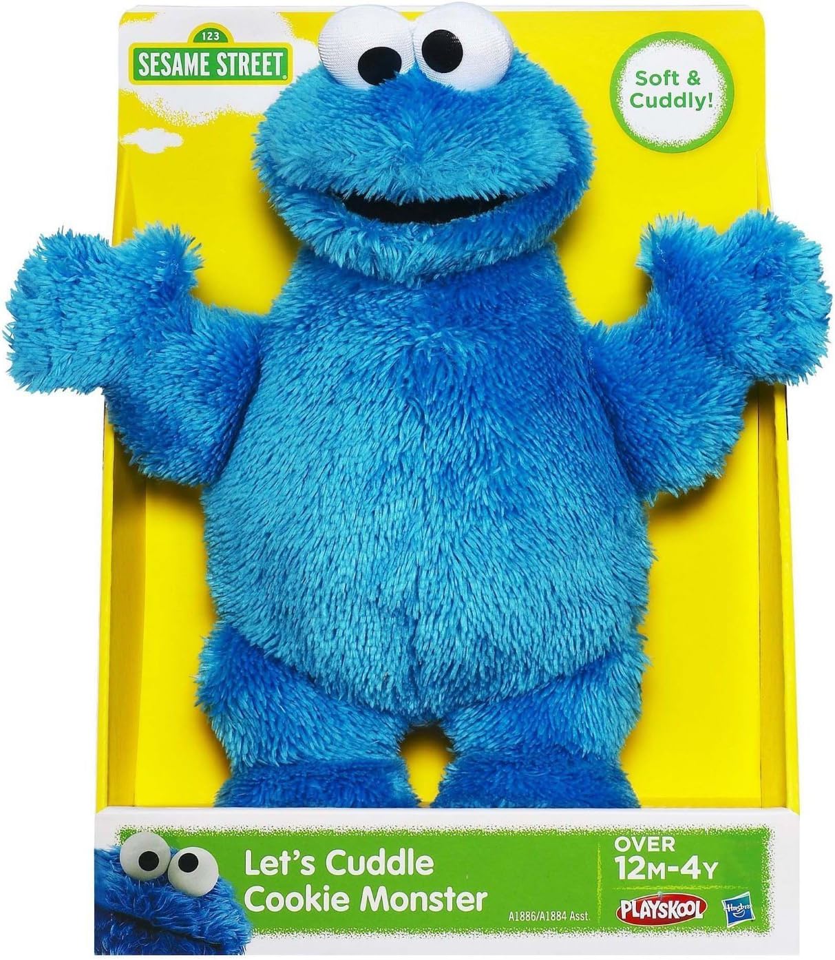 Sesame Street Playskool Let's Cuddle Cookie Monster Plush (Amazon Exclusive)