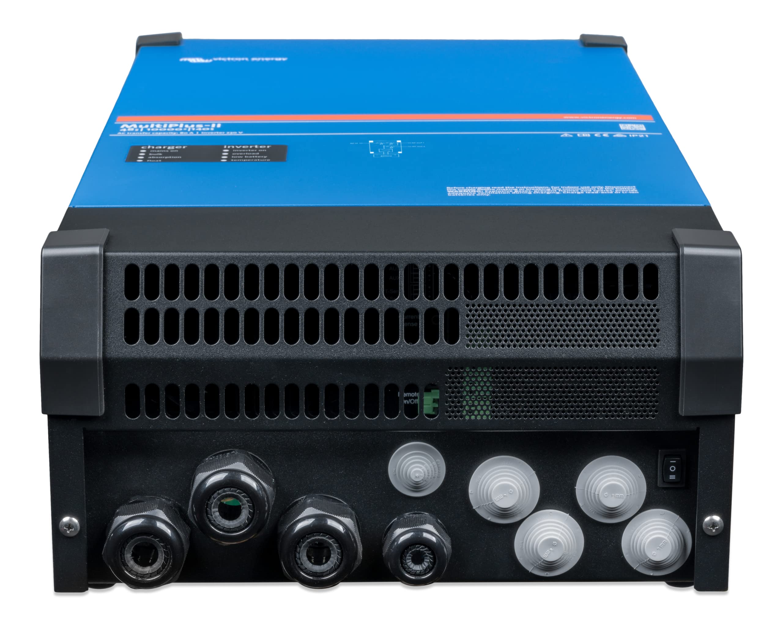 Victron Energy MultiPlus-II 230V, 10000VA 48-Volt Convertisseur à Sinusoïde Pure et Chargeur de Batterie 140 ampères