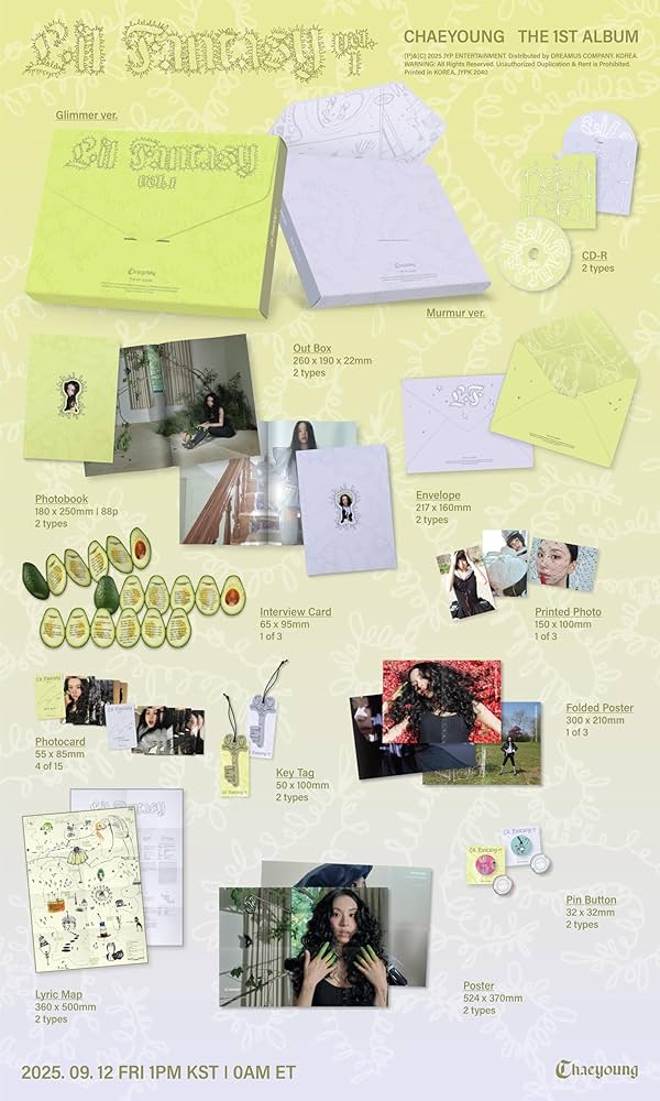 CHAEYOUNG (TWICE) - LIL FANTASY vol.1[Glimmer ver.] - Amazon