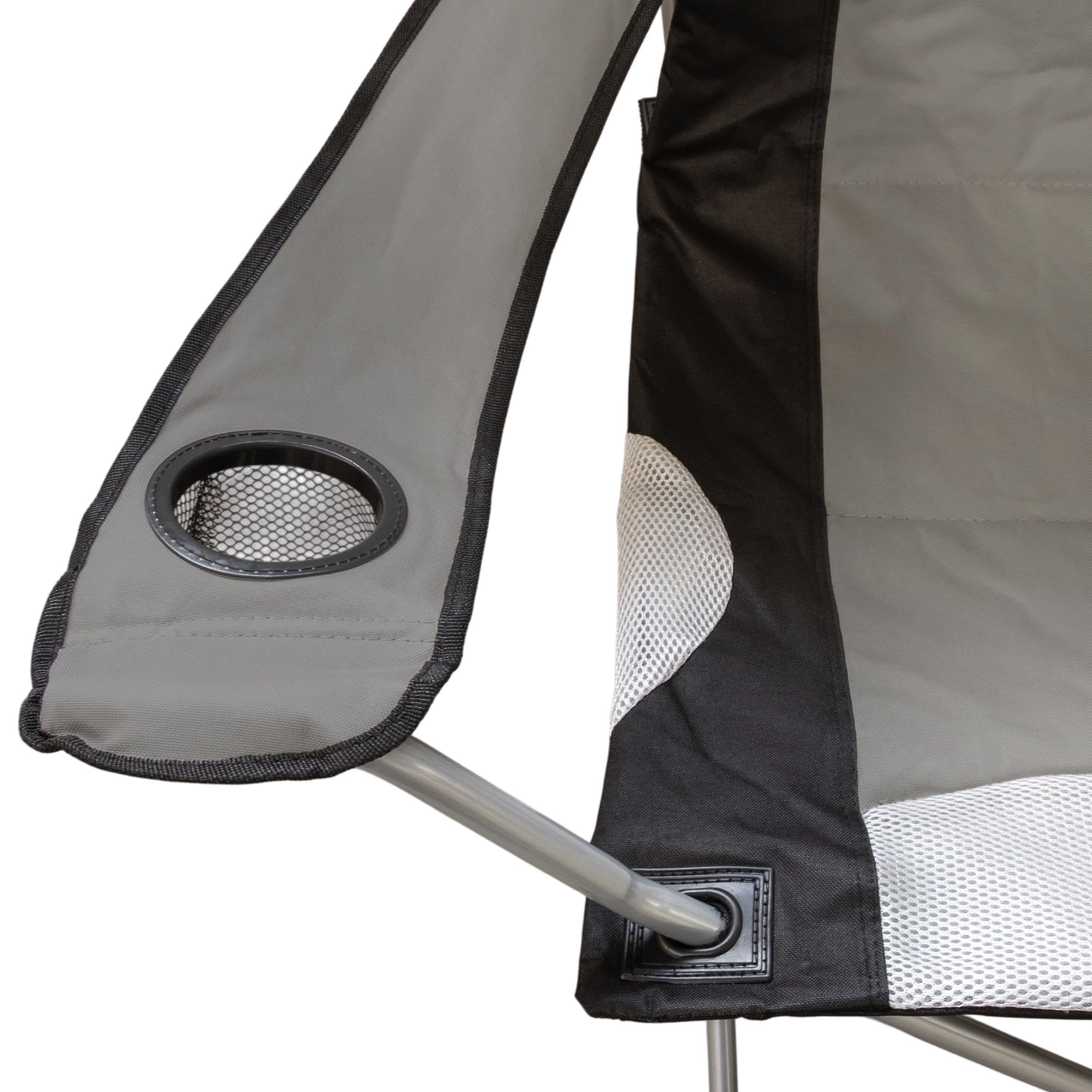 Spetebo XXL Campingstuhl Deluxe bis 150 Kg belastbar - extra breit, extra bequem, extra stabil!