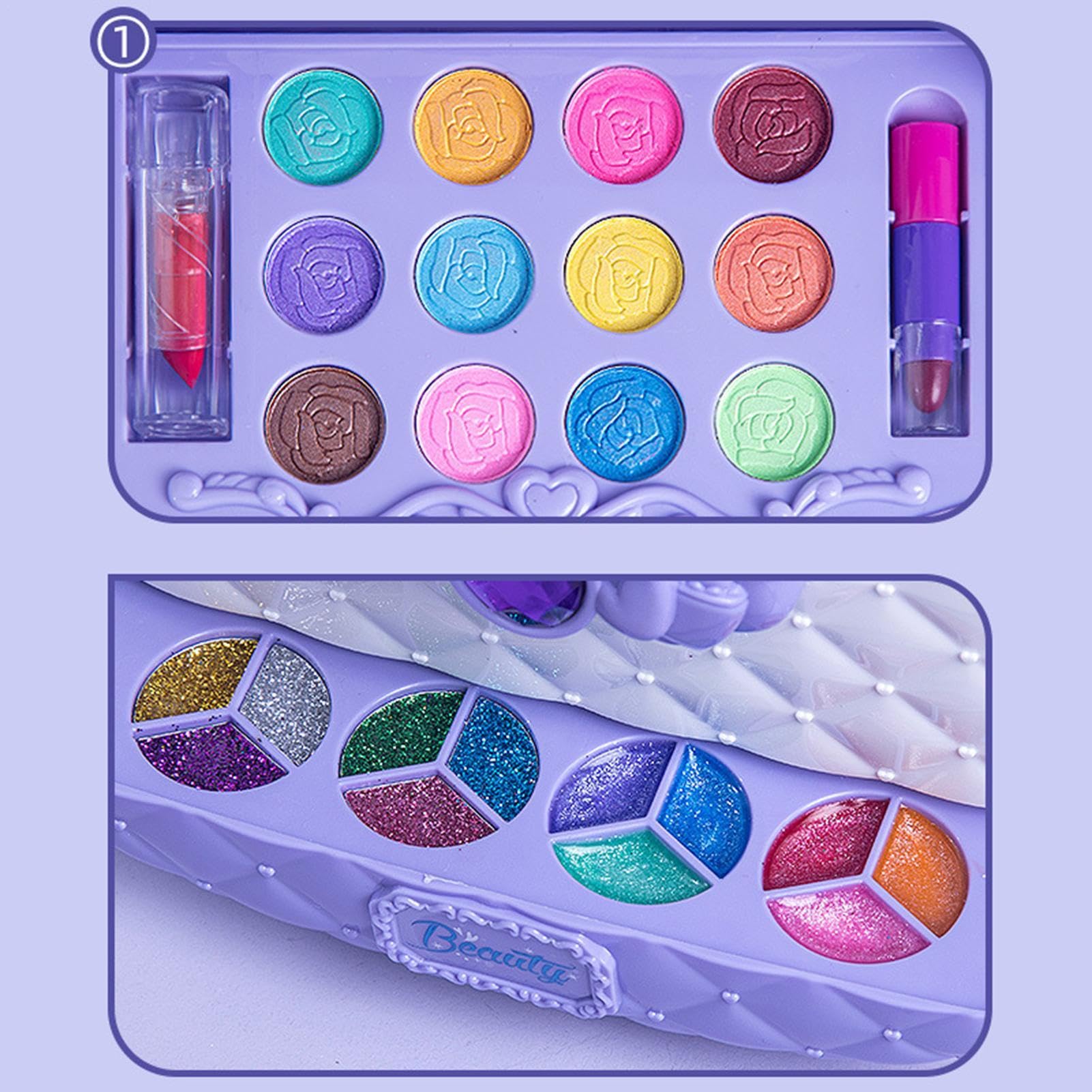 Set de Maquillaje para Niñas Estuche de Maquillaje para Todo