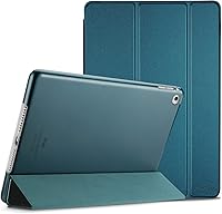 Vista 10 de ProCase Funda Inteligente para iPad Air 2 2014, Funda Protectora de Soporte Ultra Delgada y Ligera con Cubierta Trasera Translúcida Esmerilada