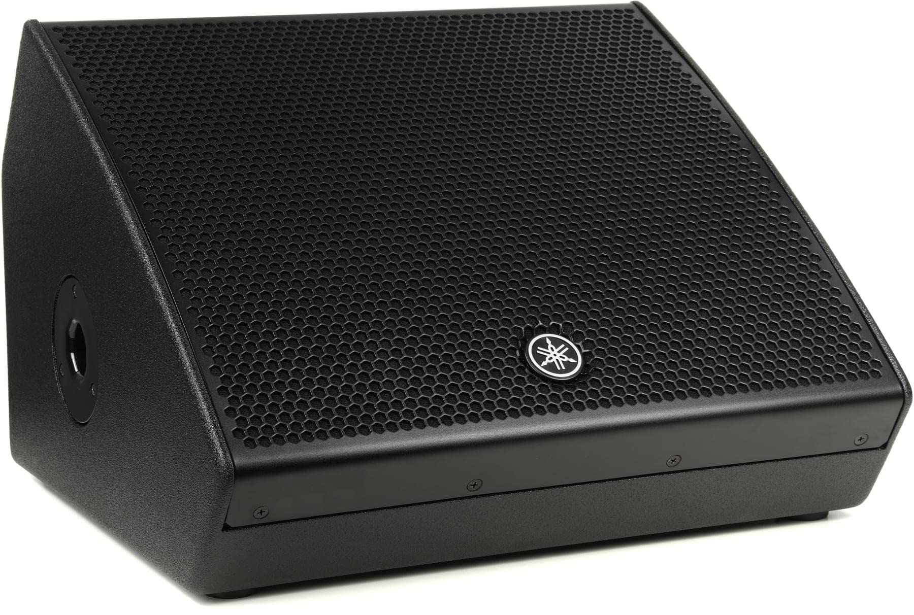 Yamaha DHR12M (12") Active Floor/Stage Monitor Speaker,1000W Powered Loudspeaker with Coaxial 12" LF and 1.75" HF Drivers (Each)