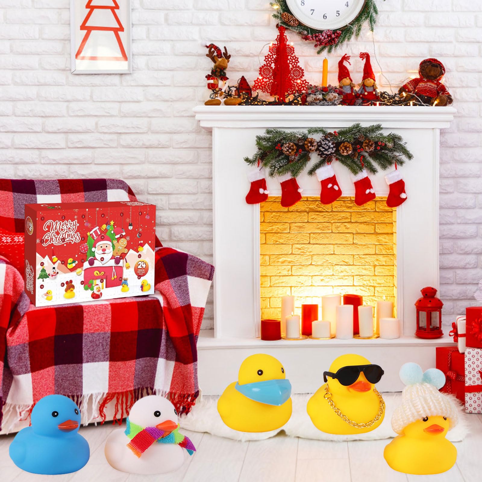 Calendario Cuenta Atrás Navidad 24 Días Adviento 2024 Programa Television Regalo Para Mujeres