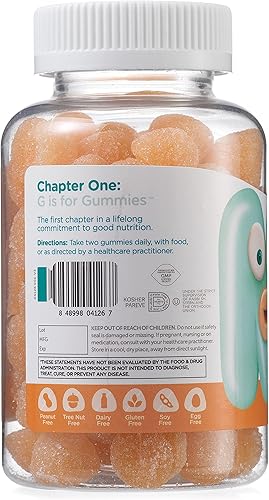 Miniatura 5 de Chapter One - Gomitas de magnesio para niños y adultos, gomitas calmantes naturales, citrato de magnesio calmante, suplementos de función ósea y