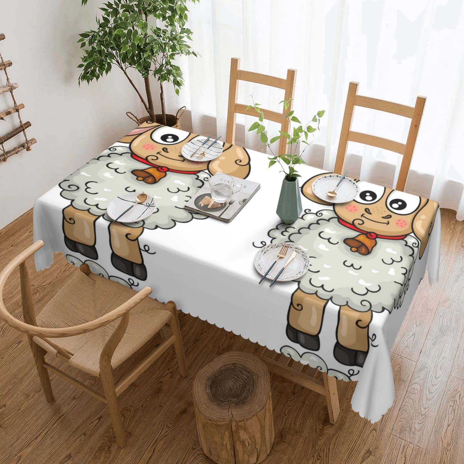 Nappe carrée en dentelle d'agneau : la finesse du design pour vos tables de fête