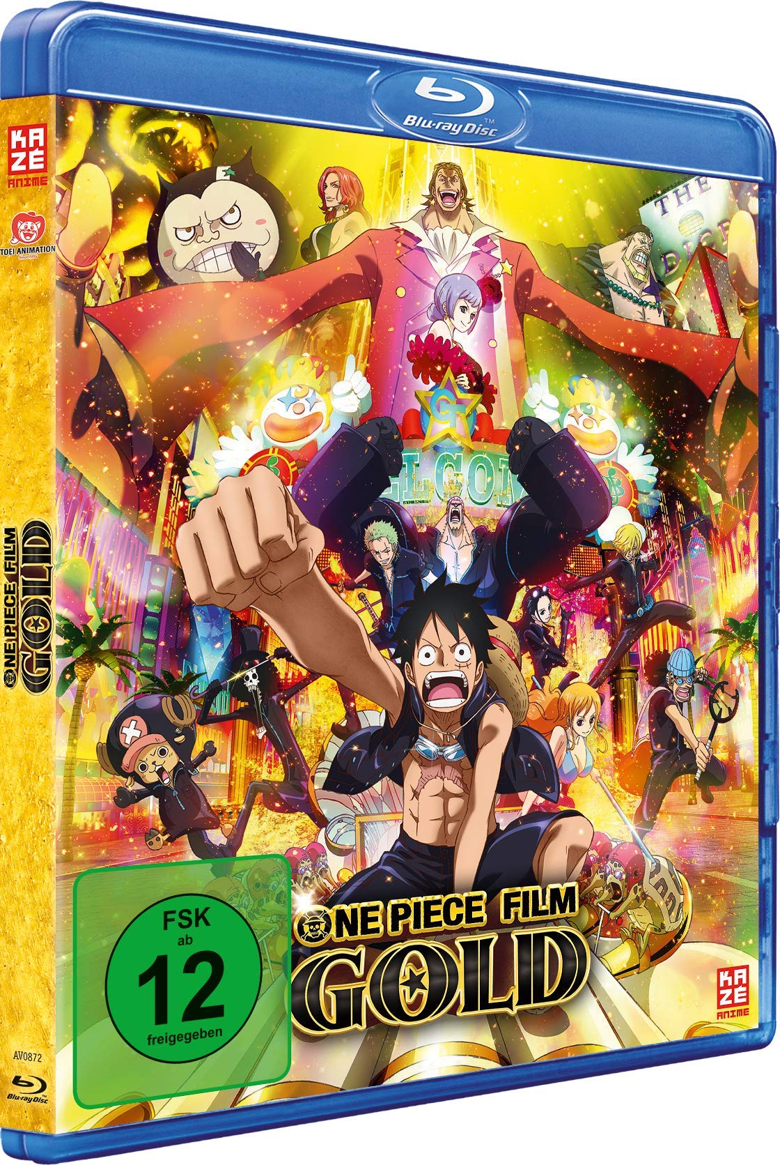ワンピース　DVD One Piece Movie 12: Gold - DVD : Miyamoto, Hiroaki: Amazon