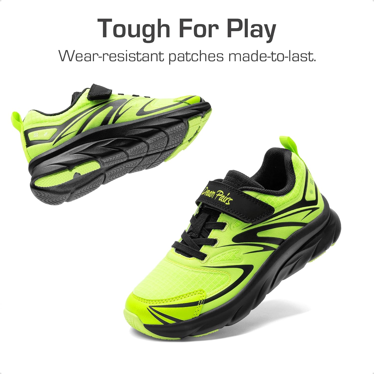 DREAM PAIRS Boys Girls Shoes Kids Tennis Athletic Running Gym School Sneakers for Little Big Kid - Image 4