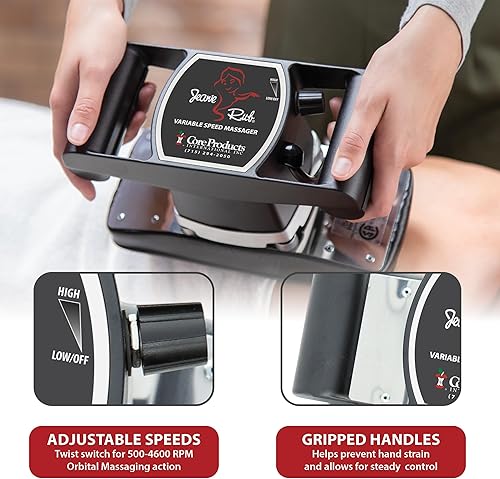 Miniatura 4 de Jeanie Rub Massager - Funda para almohadilla de piel de oveja con velocidad variable PRO-3401