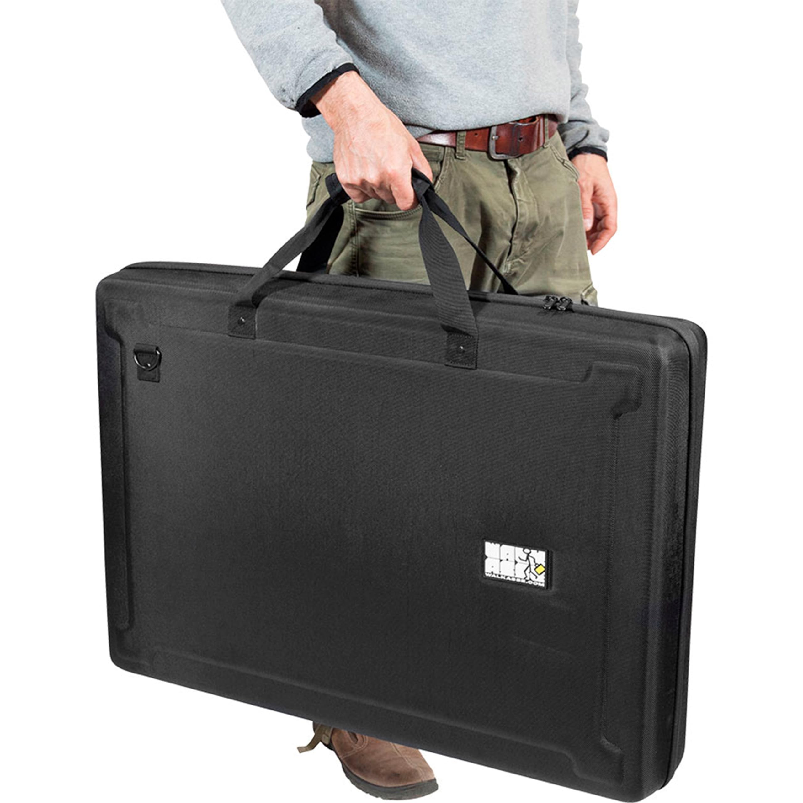 Walkasse W-MCB-XDJRX3 Valigia DJ EVA Pioneer XDJ-RX3 nera (Shoulder Bag), Nero, De mano, Valigia EVA Hardcase