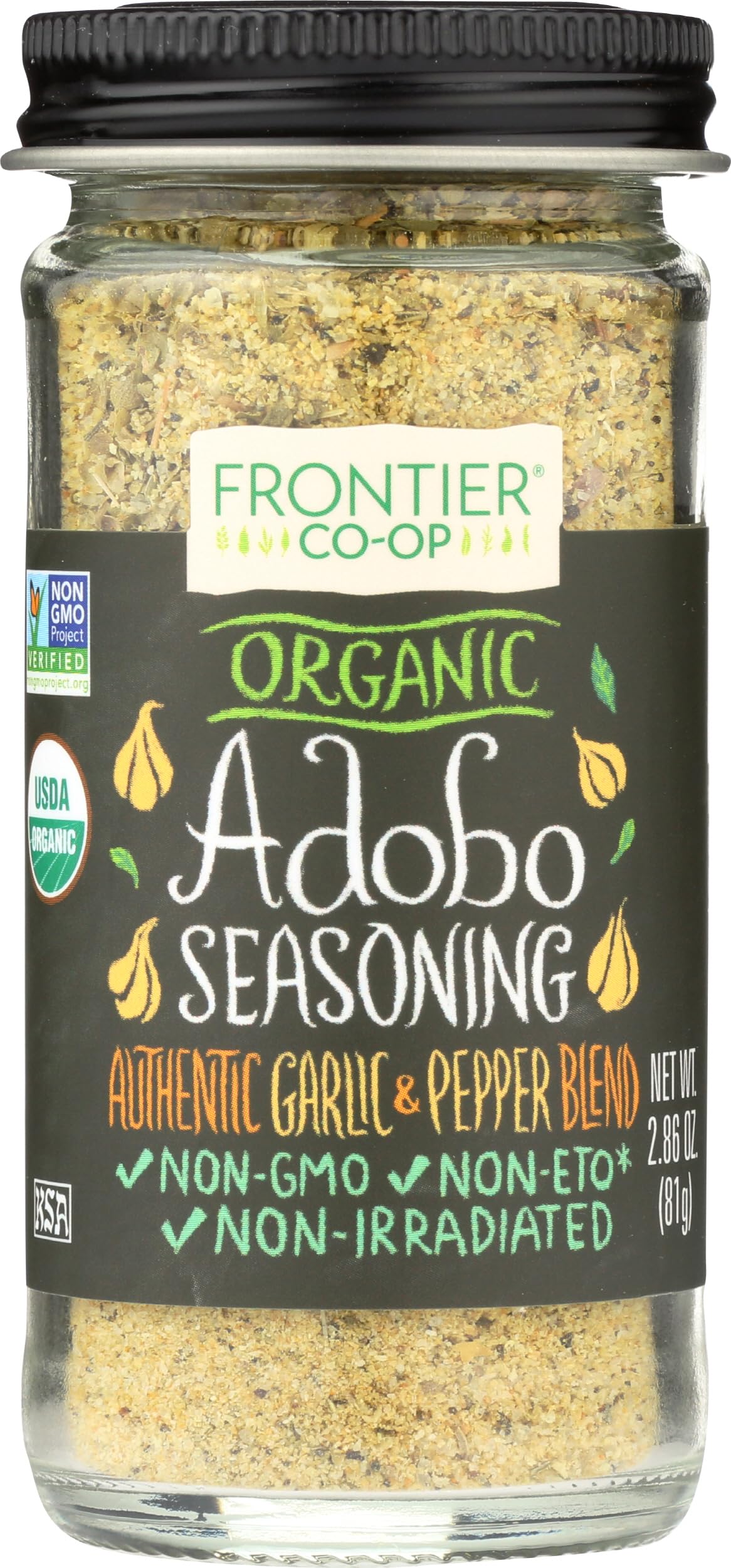 Frontier Natural Products Adobo Seasoning, Og, 81 g