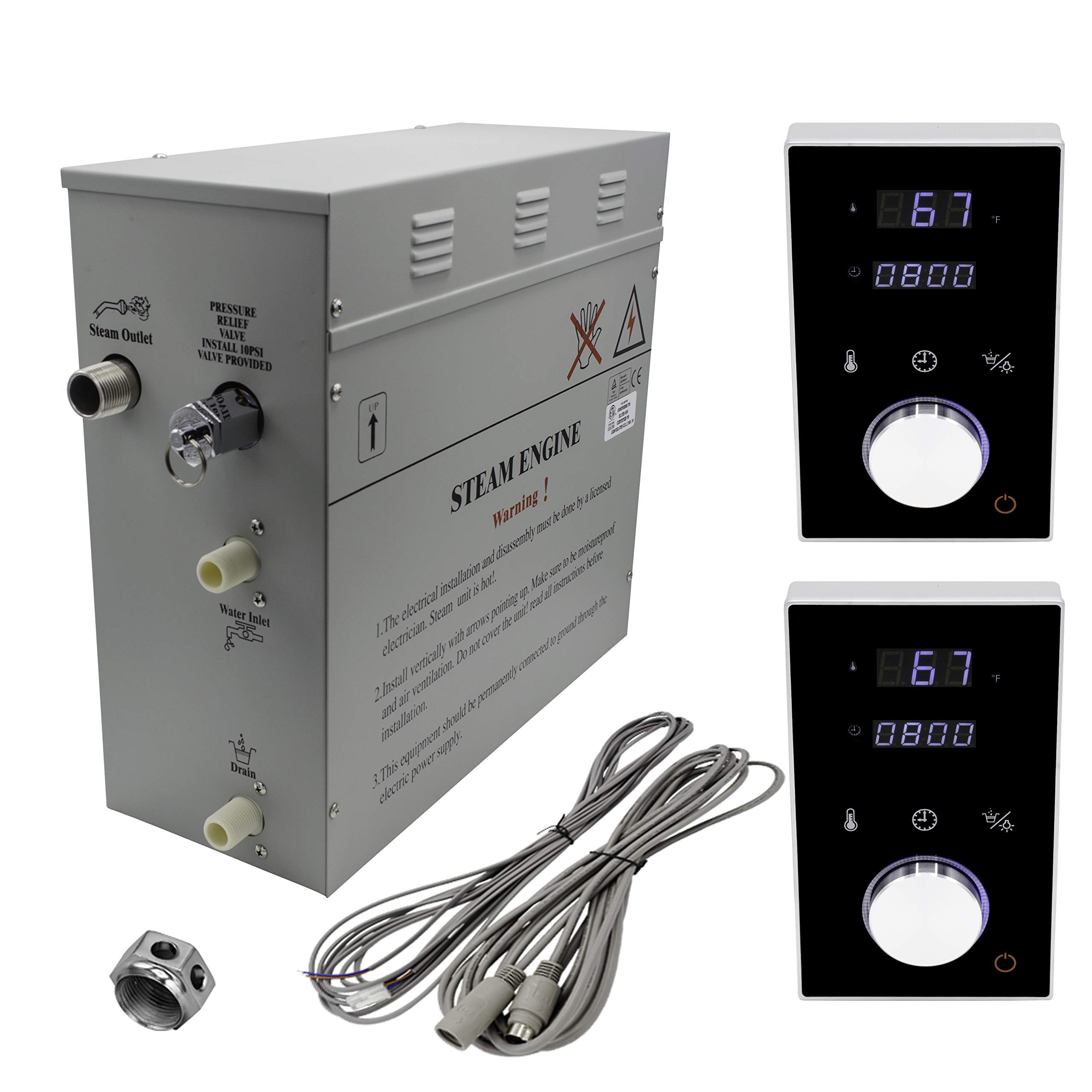 Buy Superior Steam Shower Generator DeLuxe Self Draining Steam Shower