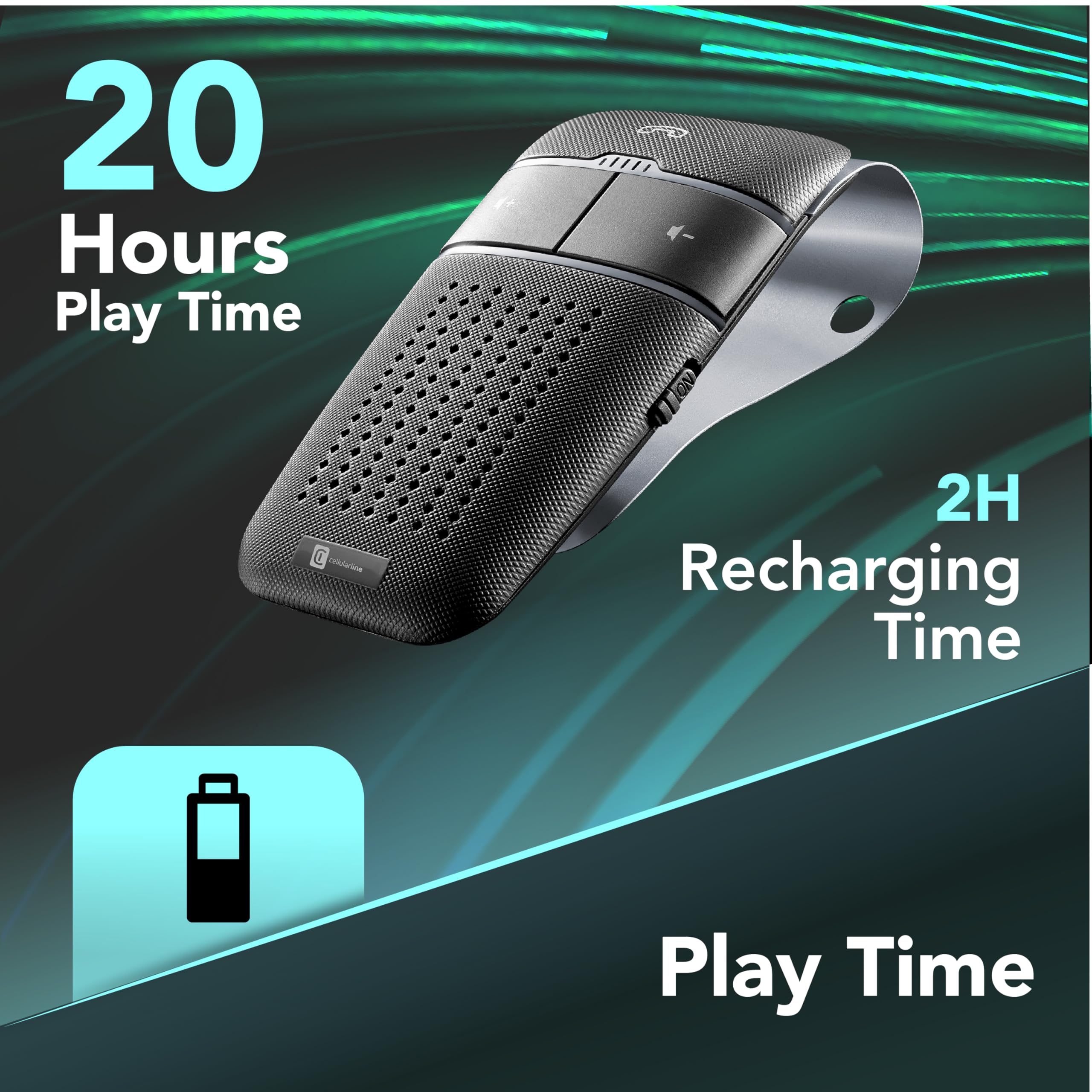cellularline Easy Drive - uniwersalny Czarny