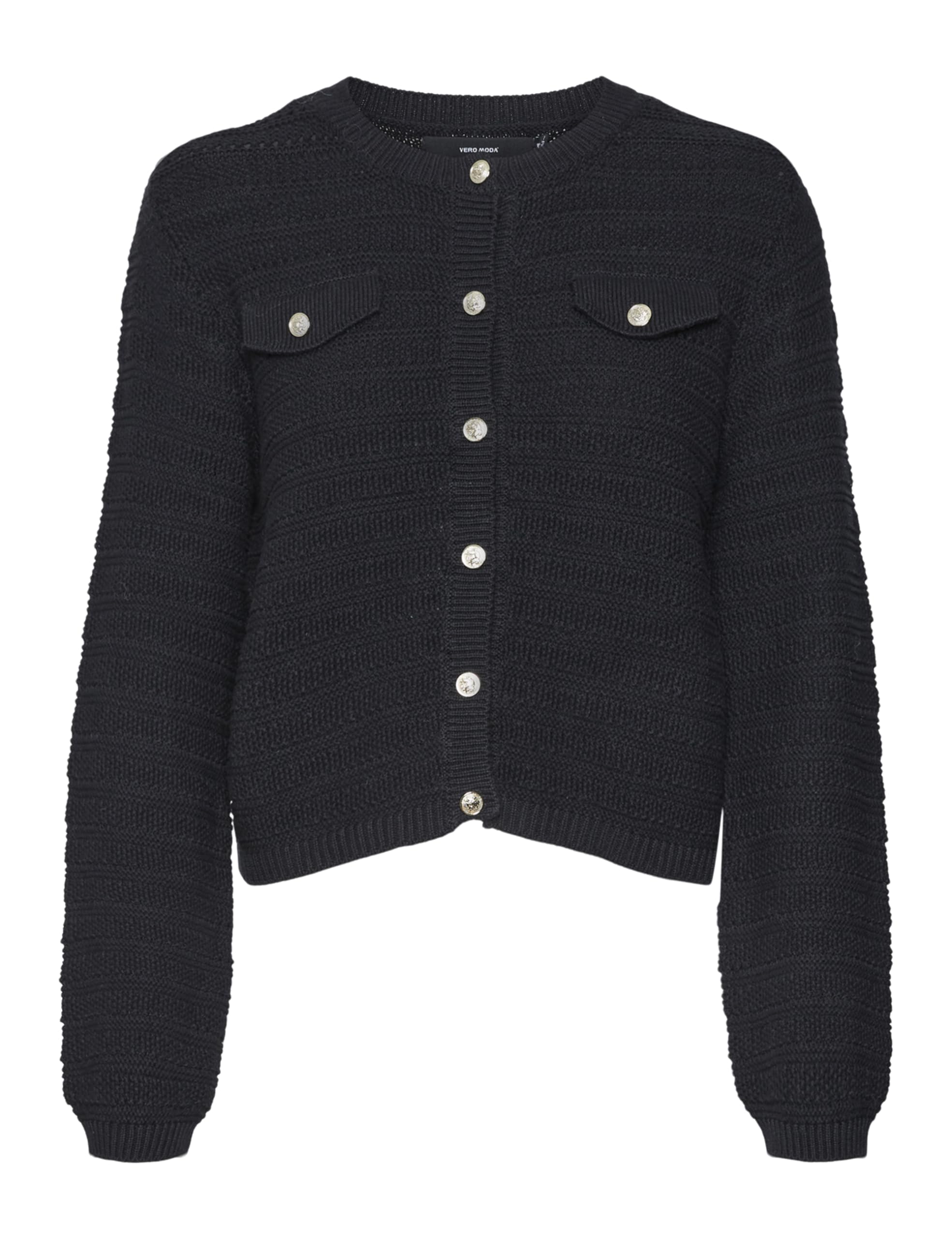 Women's Cotton Modern Cardigan Round Neck Sweater-image-17