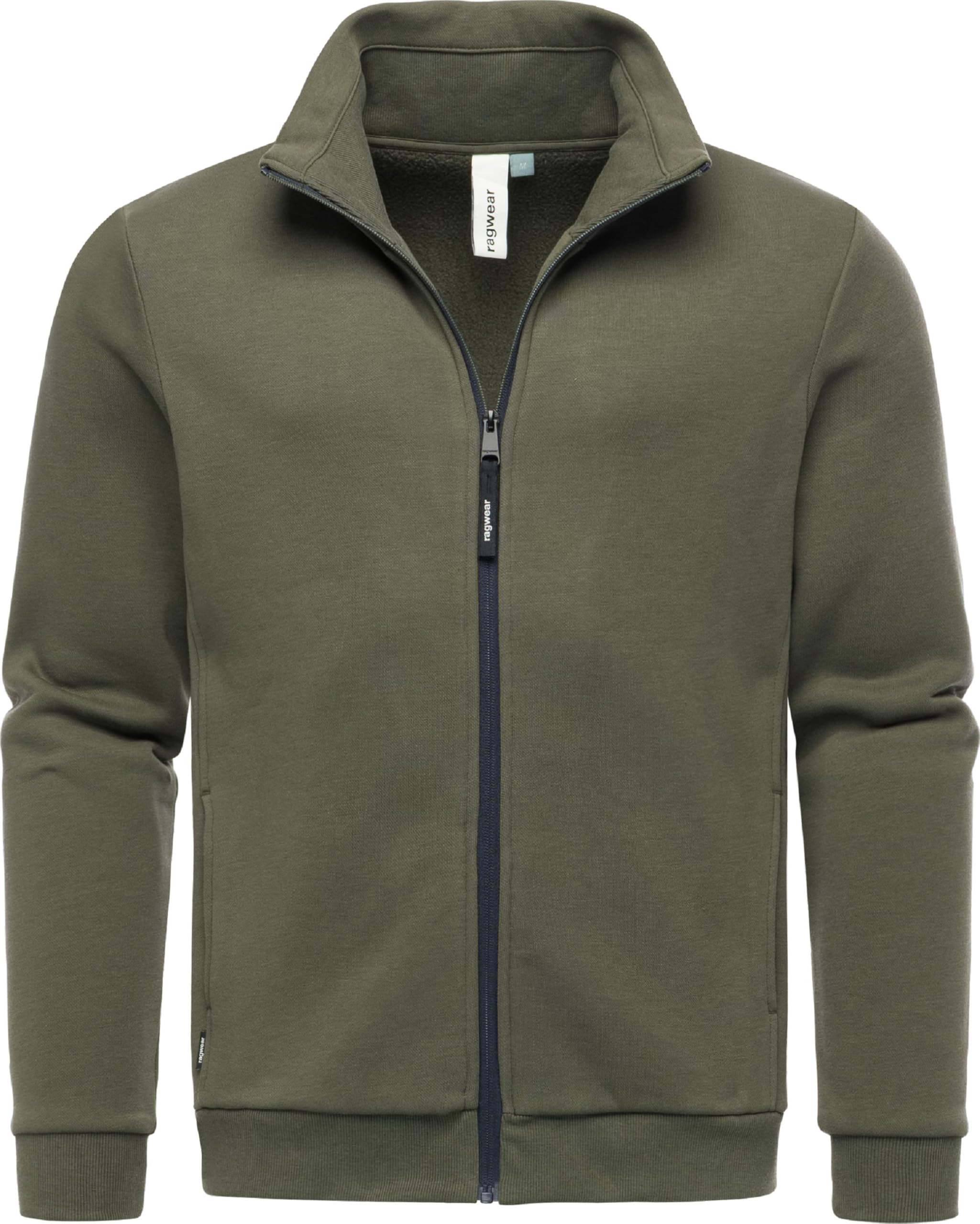 Ragwear Herren Sweatjacke Leichter Pullover Hoodie mit hohem Kragen Jettrys S-XXL