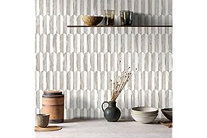 Chevron Peel and Stick Backsplash