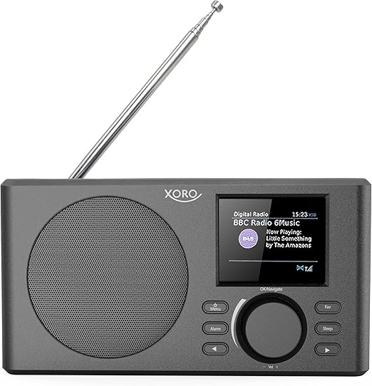 XORO DAB 150 IR draagbaar DAB+ & FMradio met Spotify Connect, geïntegreerde accu