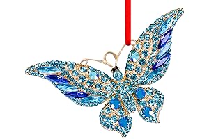 FaCraft Butterfly Christmas Ornaments for Christmas Tree Decorations