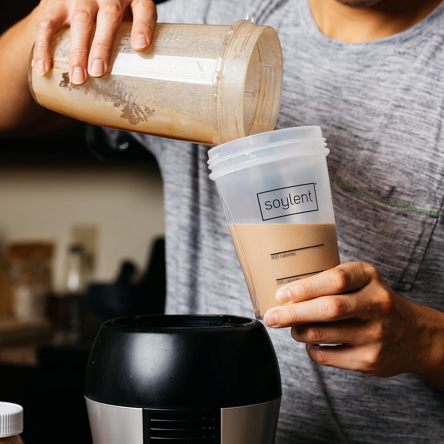 Soylent Complete Nutrition Gluten-Free Vegan Protein Meal Replacement Powder, Cacao, 36.8 Oz : Everything Else