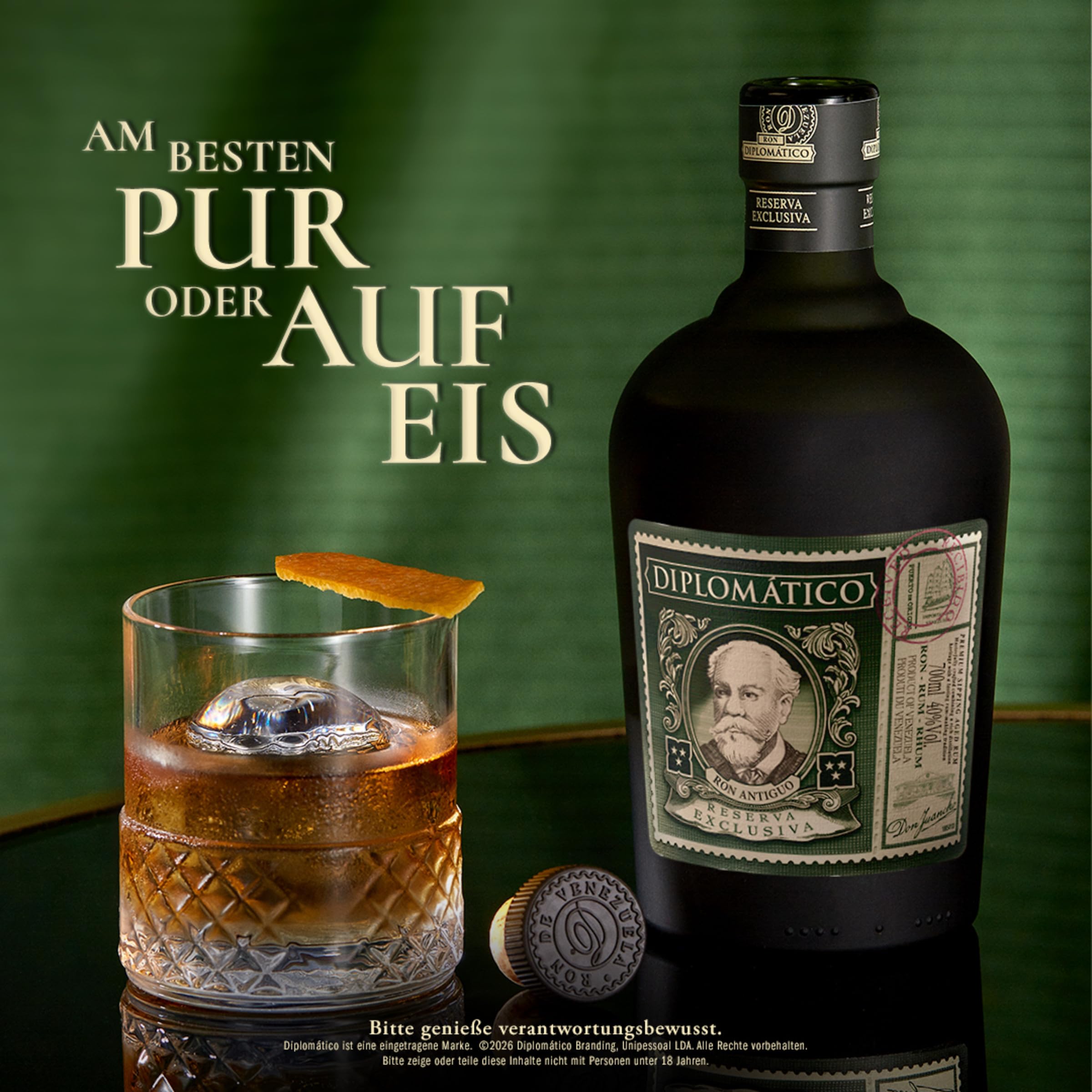 Diplomático Reserva Exclusiva Premium Rum 0.7L 40% Vol