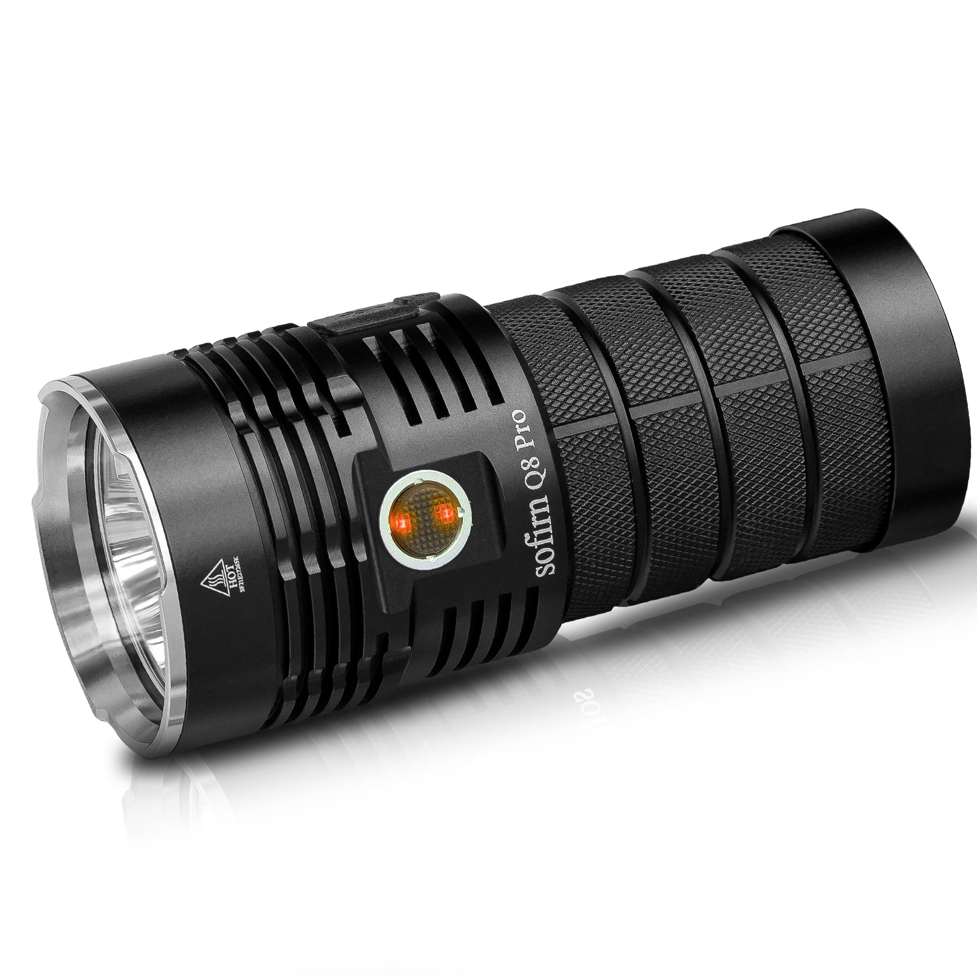 Sofirn Q8 Pro Rechargeable Flashlight 11000 Lumen, Super Bright Flashlight with 4 x CREE XHP50.2 LED